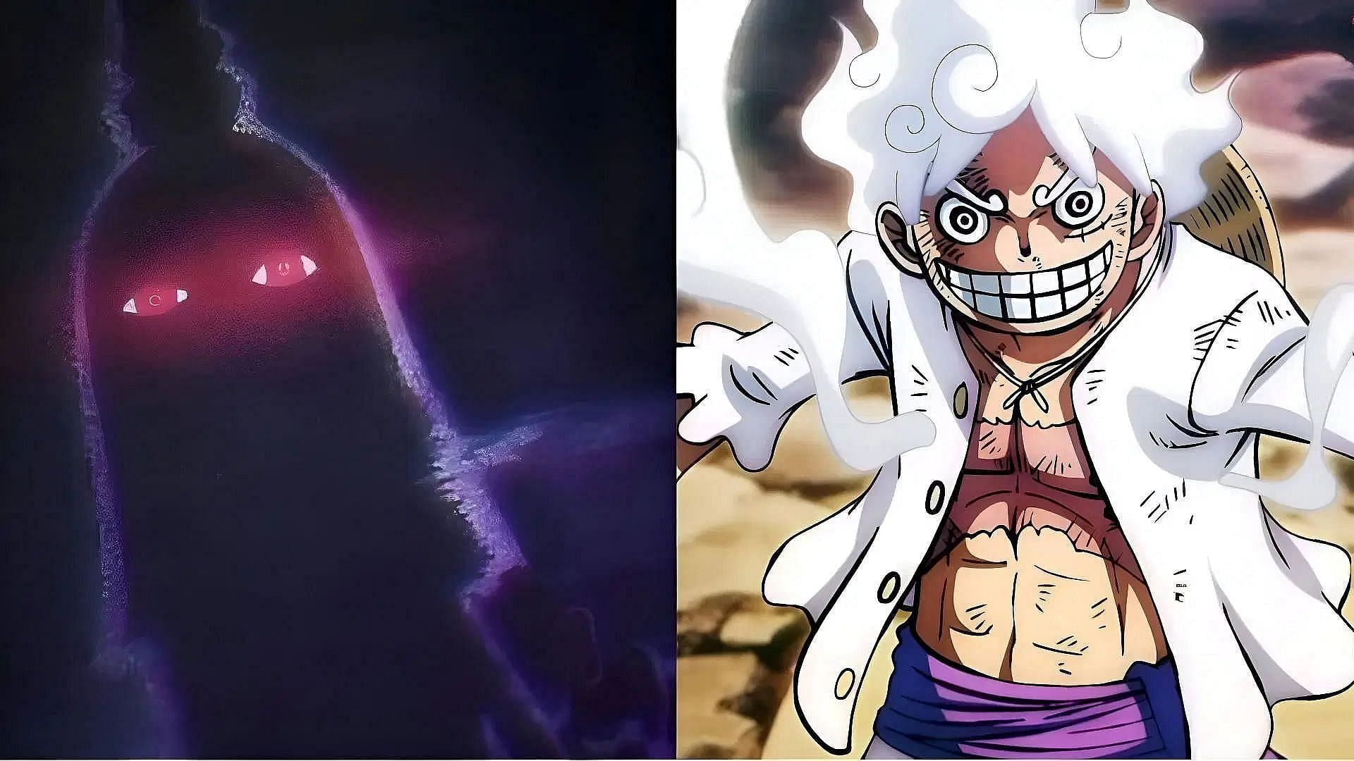 Imu and Luffy are bound to face each other at Elbaph (Image via Toei Animation).